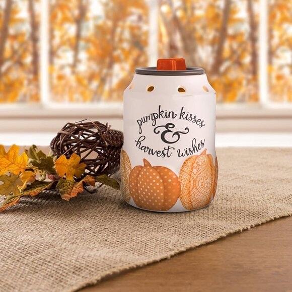 Wax Melt Warmer, for Scented Wax Melts - Autumn Collection Pumpkin Wishes - Frag - Picture 3 of 6